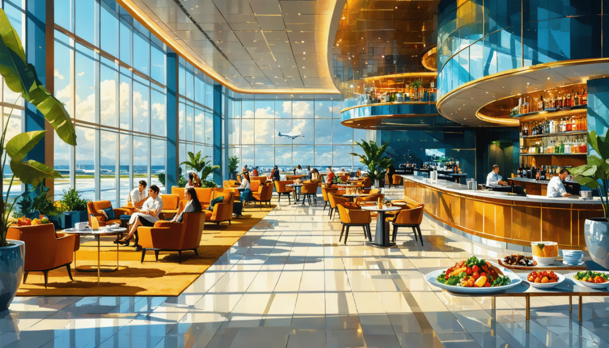 découvrez le salon d'aéroport incontournable de 2025, où l'excellence culinaire se mêle à un confort inégalé. savourez des menus élaborés par des chefs renommés tout en profitant d'une atmosphère chaleureuse et moderne, pour une expérience de voyage inoubliable.