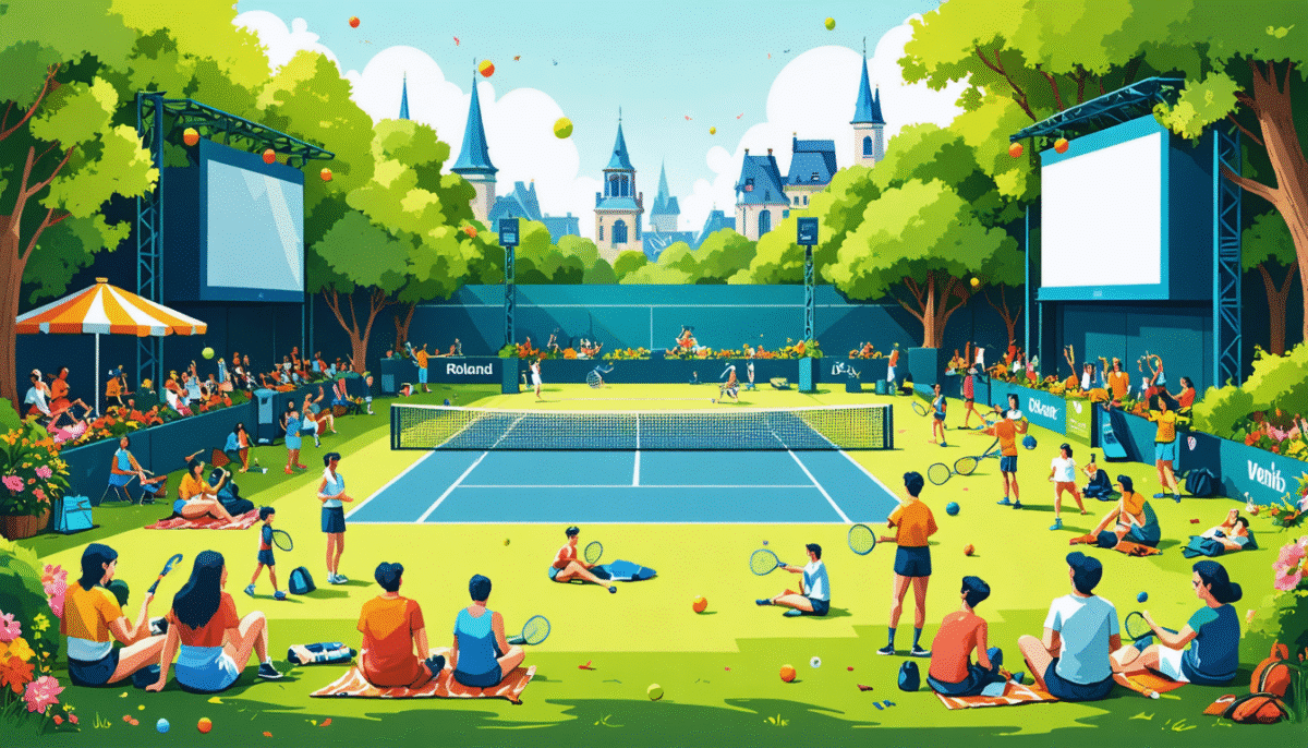 découvrez les meilleurs endroits pour ressentir l'atmosphère unique de roland-garros sans dépenser un sou. profitez des écrans géants, des animations et des activités autour du tournoi pour vivre l'expérience du tennis de haut niveau.