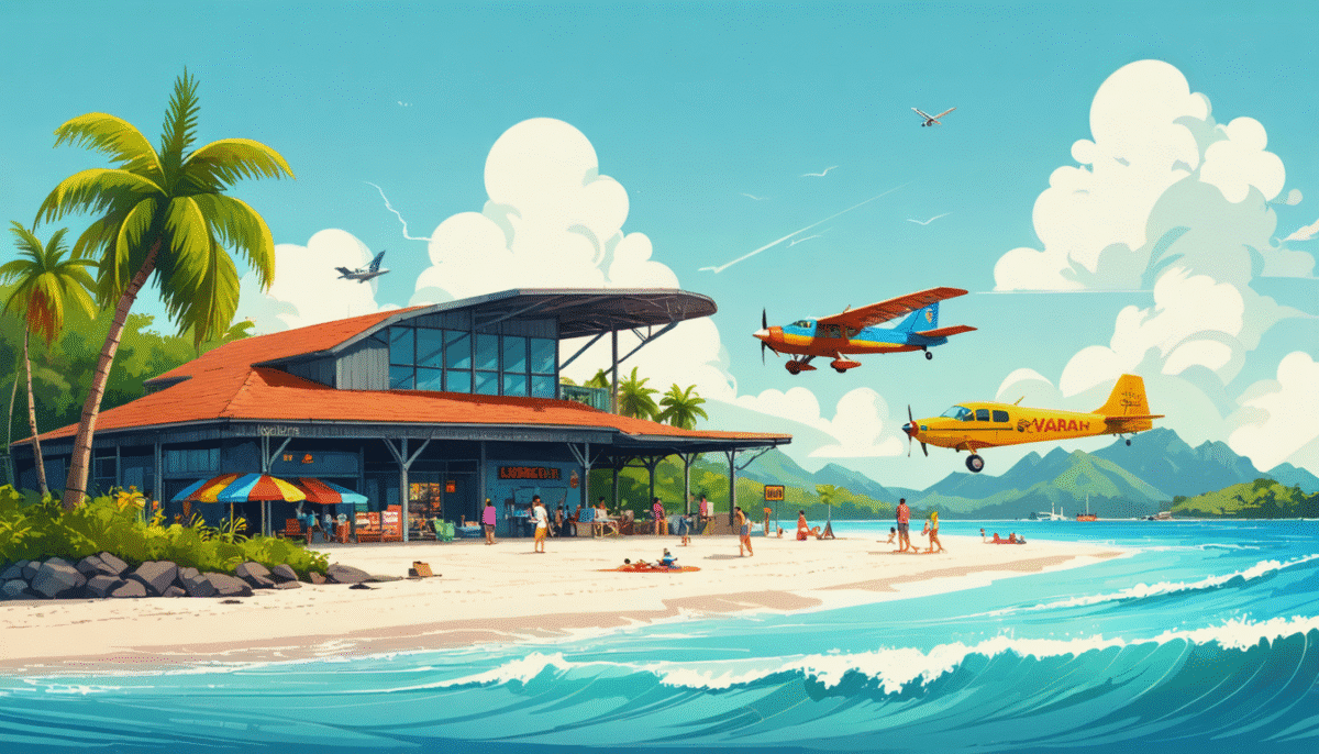 découvrez l'un des meilleurs petits aéroports d'amérique, niché sur une île animée. profitez de ses commodités modernes et du charme unique de cette destination idéale pour vos voyages.