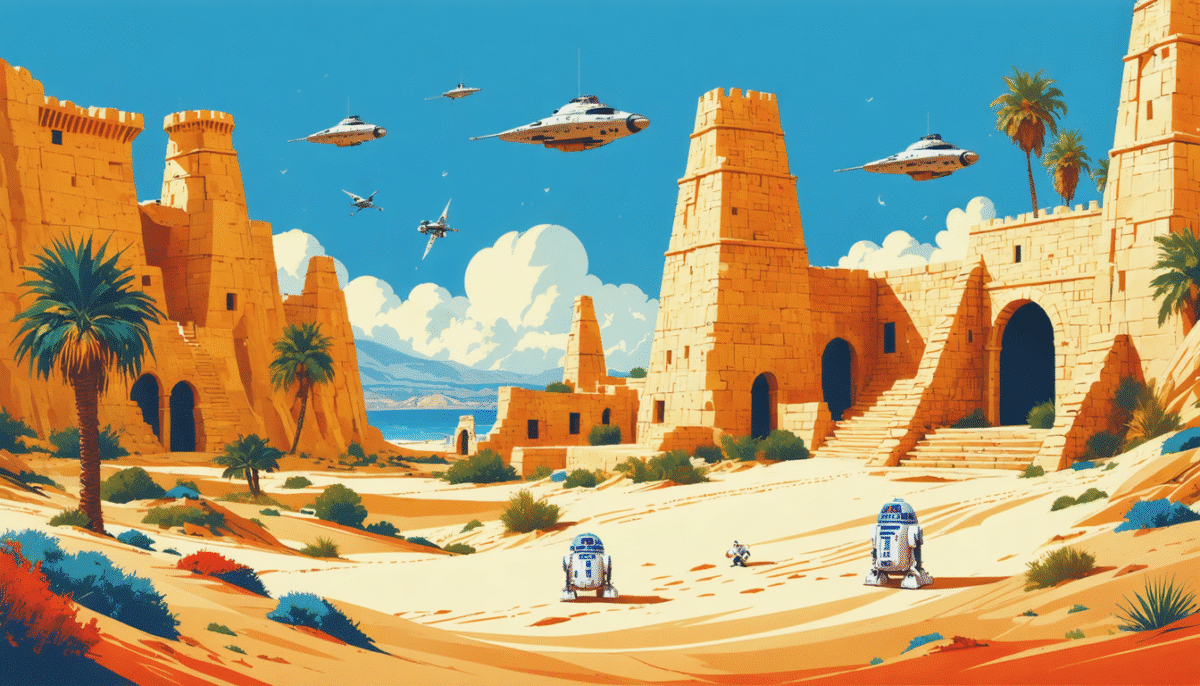 découvrez les paysages magiques de la tunisie qui ont inspiré george lucas pour l'univers de star wars. partez pour un voyage inoubliable sur les traces de votre saga préférée, entre déserts scintillants et sites emblématiques, et plongez dans l'aventure cinématographique qui a marqué des générations.