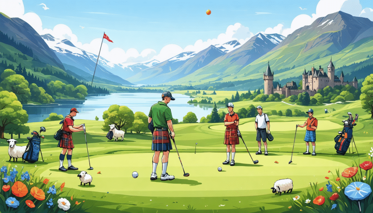 découvrez notre itinéraire parfait pour une semaine de golf en écosse, où paysages époustouflants et parcours mythiques se rencontrent. que vous soyez débutant ou golfeur expérimenté, explorez des terrains de légende comme st andrews et profitez de l'hospitalité écossaise tout au long de votre séjour.