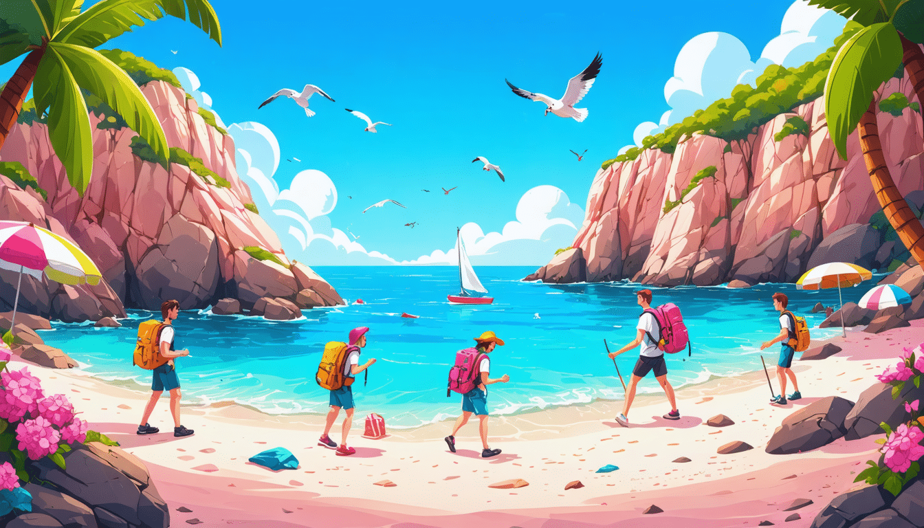 explorez les criques secrètes qui entourent la célèbre plage de la côte de granit rose. partez à l'aventure et découvrez des paysages enchanteurs, des eaux cristallines et des trésors naturels cachés, loin des foules.