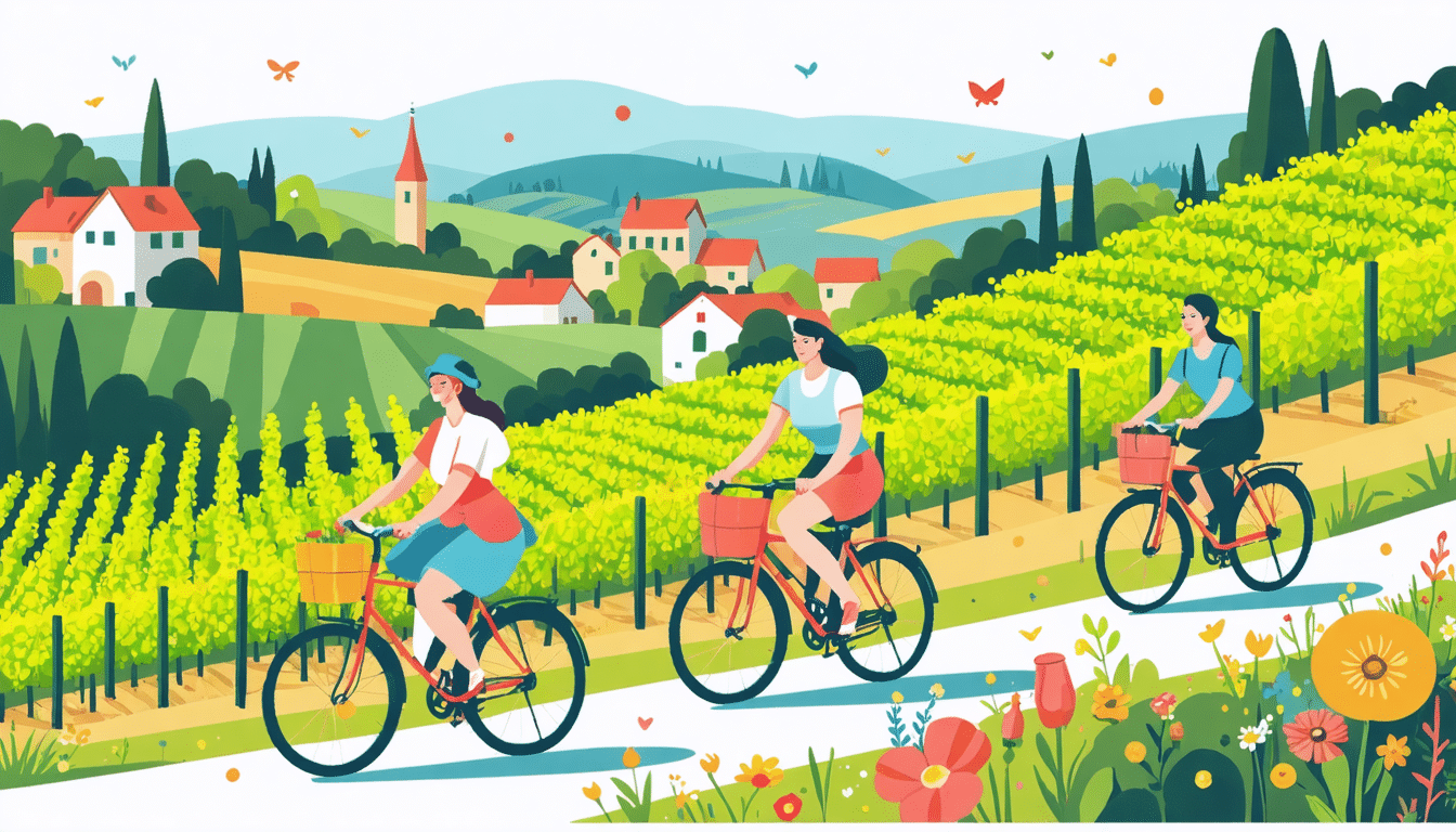 explorez la magnifique région de la champagne à vélo et découvrez ses trésors cachés ! au-delà des célèbres vignobles, plongez dans un paysage riche en culture, histoire et nature. préparez-vous à une aventure inoubliable !
