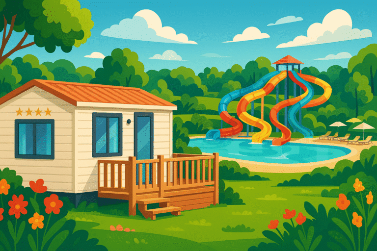 découvrez les tarifs exceptionnels de campings.com pour un mobil-home 5 étoiles en vendée. profitez d'un séjour inoubliable dans un cadre idyllique, avec un parc aquatique incroyable pour toute la famille.
