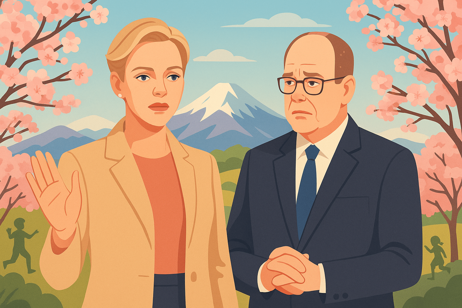 charlene de monaco a décliné une invitation à se rendre au japon avec son époux albert, révélant les raisons de l'absence de leurs enfants lors de ce voyage. découvrez les détails de cette décision surprenante et les implications familiales qui en découlent.