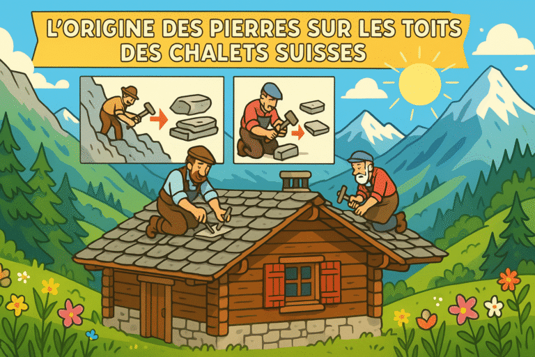 découvrez l'origine fascinante des pierres qui ornent les toits des chalets suisses. plongez dans l'histoire riche et les explications qui éclairent cette tradition architecturale unique, reflet de la culture alpine et des savoir-faire ancestraux.