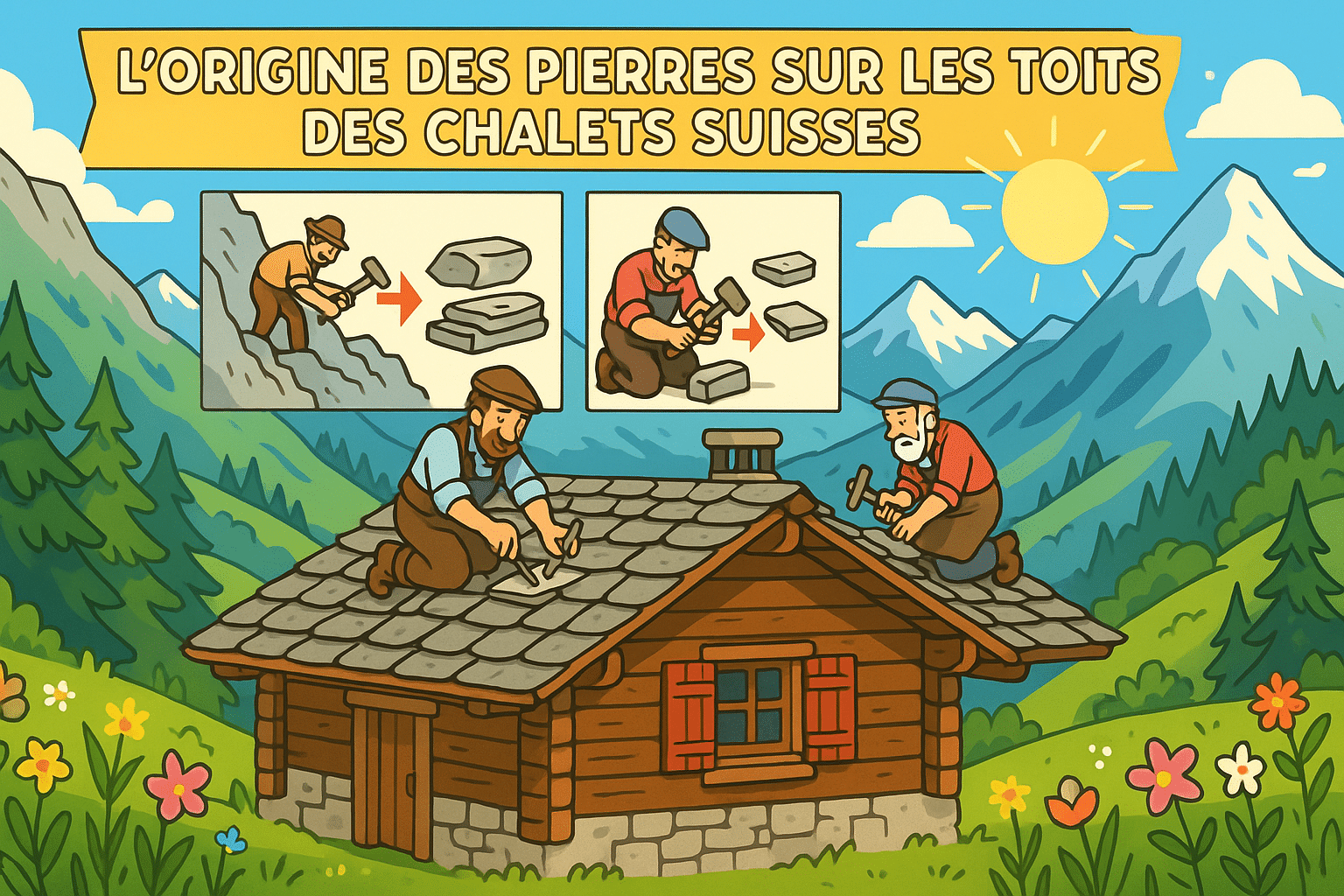 découvrez l'origine fascinante des pierres qui ornent les toits des chalets suisses. plongez dans l'histoire riche et les explications qui éclairent cette tradition architecturale unique, reflet de la culture alpine et des savoir-faire ancestraux.