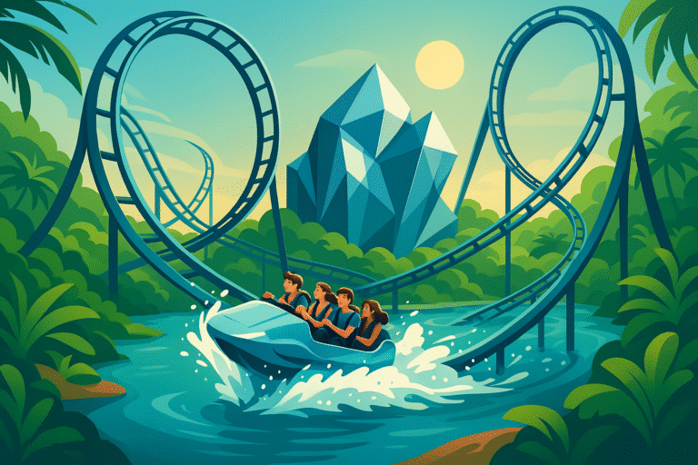explorez missions bermudes, la toute nouvelle montagne russe aquatique au futuroscope ! préparez-vous à vivre des sensations intenses à 60 km/h dans un univers palpitant. plongez dans l'aventure et découvrez les merveilles des bermudes comme jamais auparavant.