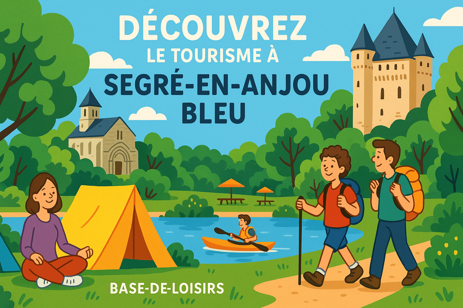 explorez segré-en-anjou bleu, une destination idéale pour les amateurs de camping et de nature. découvrez la base de loisirs saint-blaise, où patrimoine et activités de plein air se rencontrent pour des vacances mémorables en pleine nature.