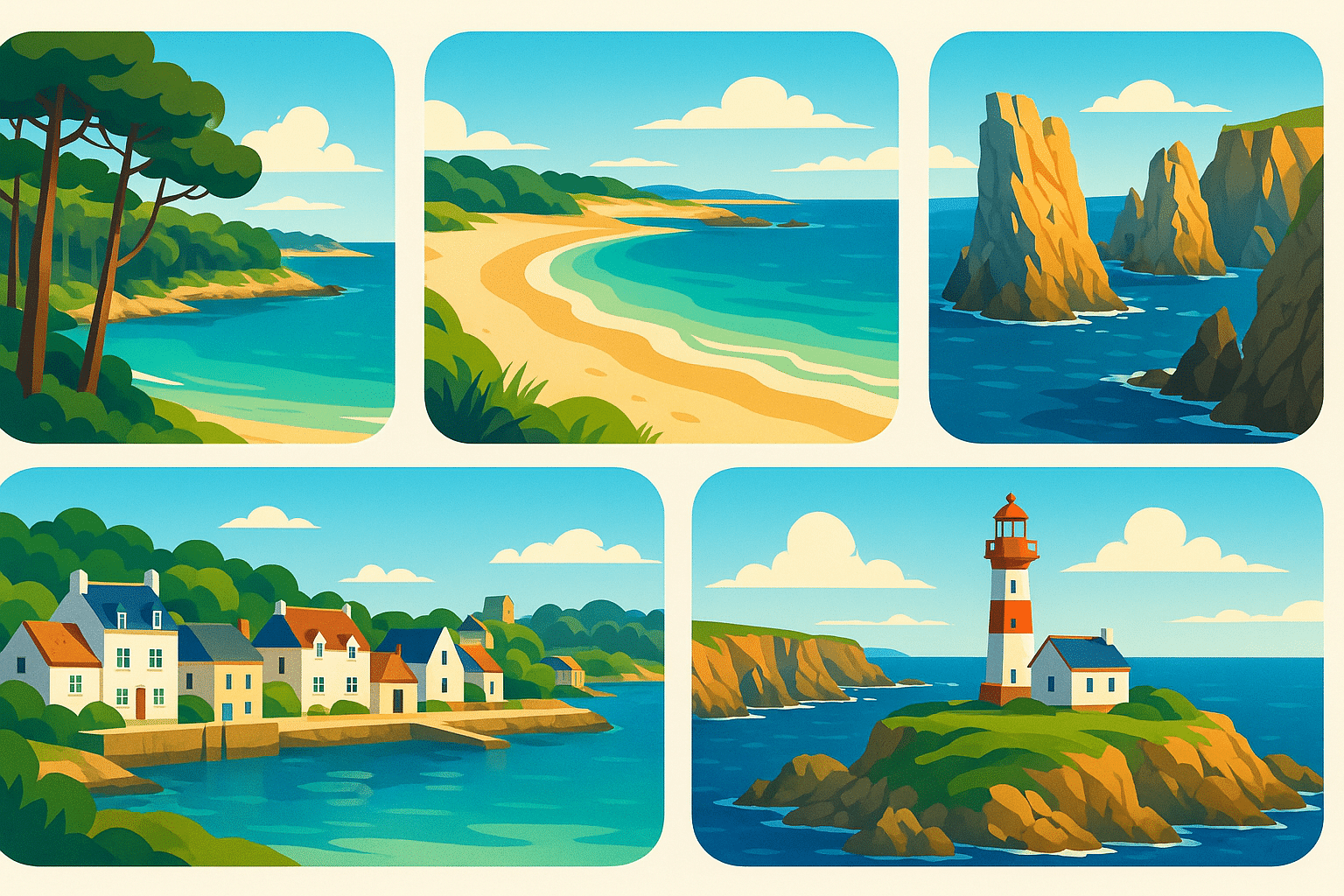 découvrez les 5 îles incontournables de bretagne à explorer cet été : un voyage exceptionnel entre paysages pittoresques, plages de sable fin et richesses culturelles. plongez dans l'aventure bretonne et laissez-vous séduire par ces trésors maritimes.