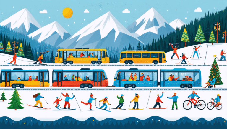explorez les différentes options de transport pour rejoindre les stations de ski sans avoir besoin de votre propre véhicule. des bus aux trains, découvrez des solutions pratiques et écologiques pour profiter des plaisirs de la neige en toute simplicité.