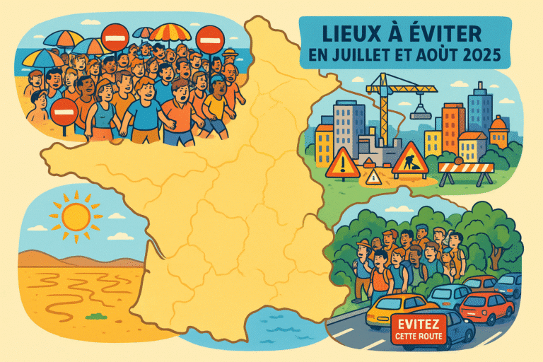 découvrez les lieux à éviter cet été 2025 en juillet et août en raison du surtourisme, des vagues de chaleur accablantes et des travaux en cours. préparez-vous à des vacances sereines et agréables en évitant les destinations surpeuplées et les désagréments.