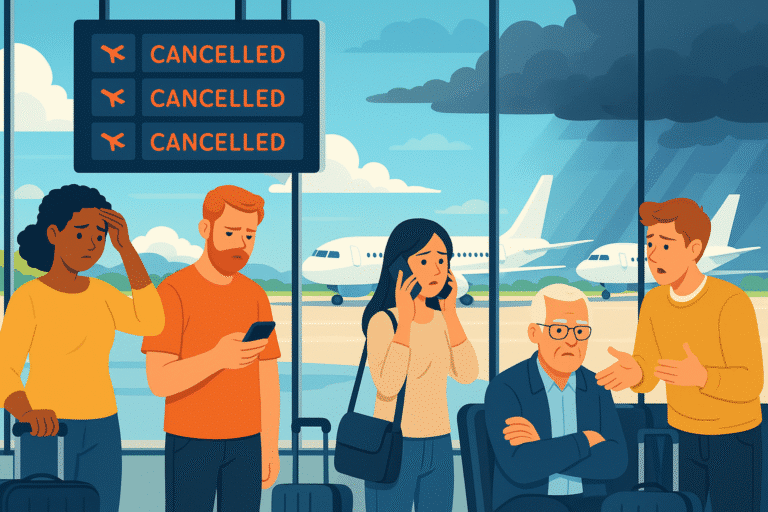 découvrez comment les récentes annulations de vols au départ de l'aéroport msy affectent vos projets de voyage pour les vacances. restez informé des impacts sur les déplacements et les solutions possibles pour éviter les désagréments.