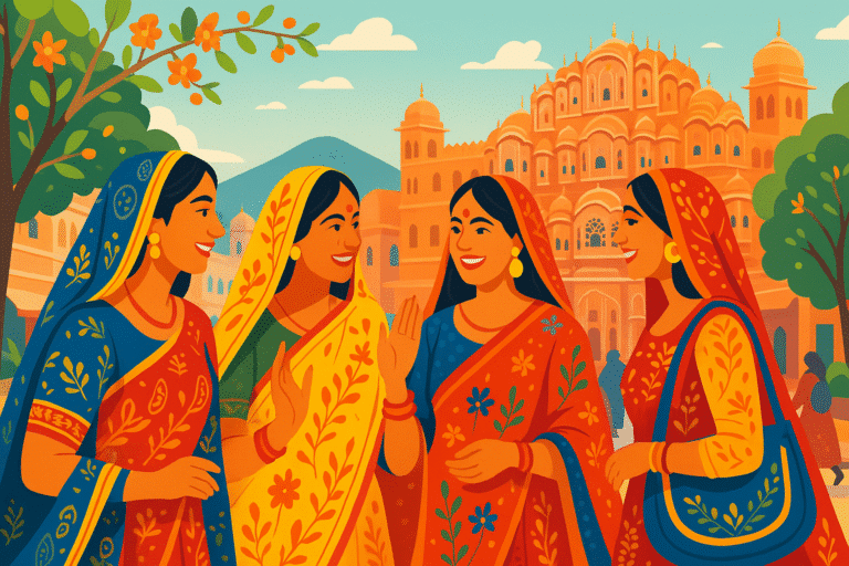 découvrez comment les femmes de jaipur, en inde, portent avec fierté leurs traditions et leur culture à travers les rues de la ville. une exploration des leçons d'élégance, de résilience et d'identité qui façonnent leur quotidien.
