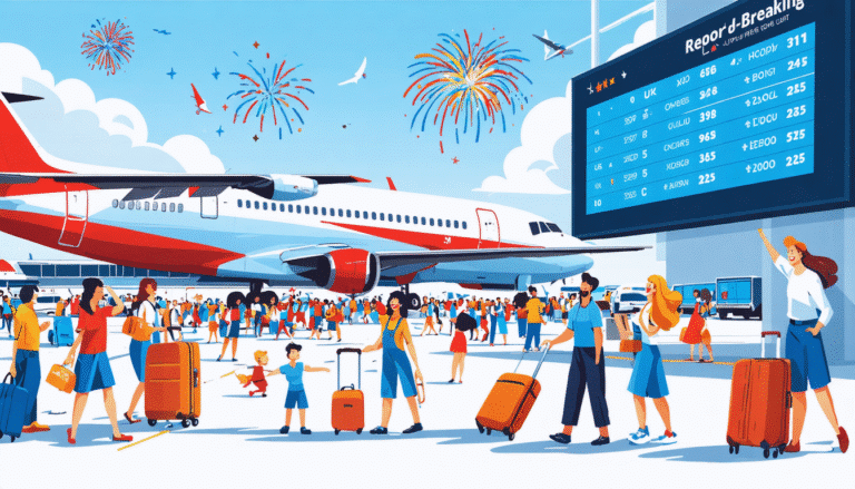 découvrez les prévisions de voyage pour le 4 juillet, qui s'annoncent exceptionnelles cette année ! des chiffres records et des tendances passionnantes font de cette date un moment incontournable pour les voyageurs. préparez-vous à vivre une expérience inédite sur les routes et dans les airs.