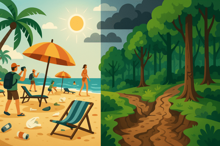 découvrez comment le tourisme affecte notre planète et explorez les conséquences environnementales, sociales et économiques de cette industrie en plein essor. un éclairage essentiel sur les ravages du tourisme et des pistes pour un avenir durable.