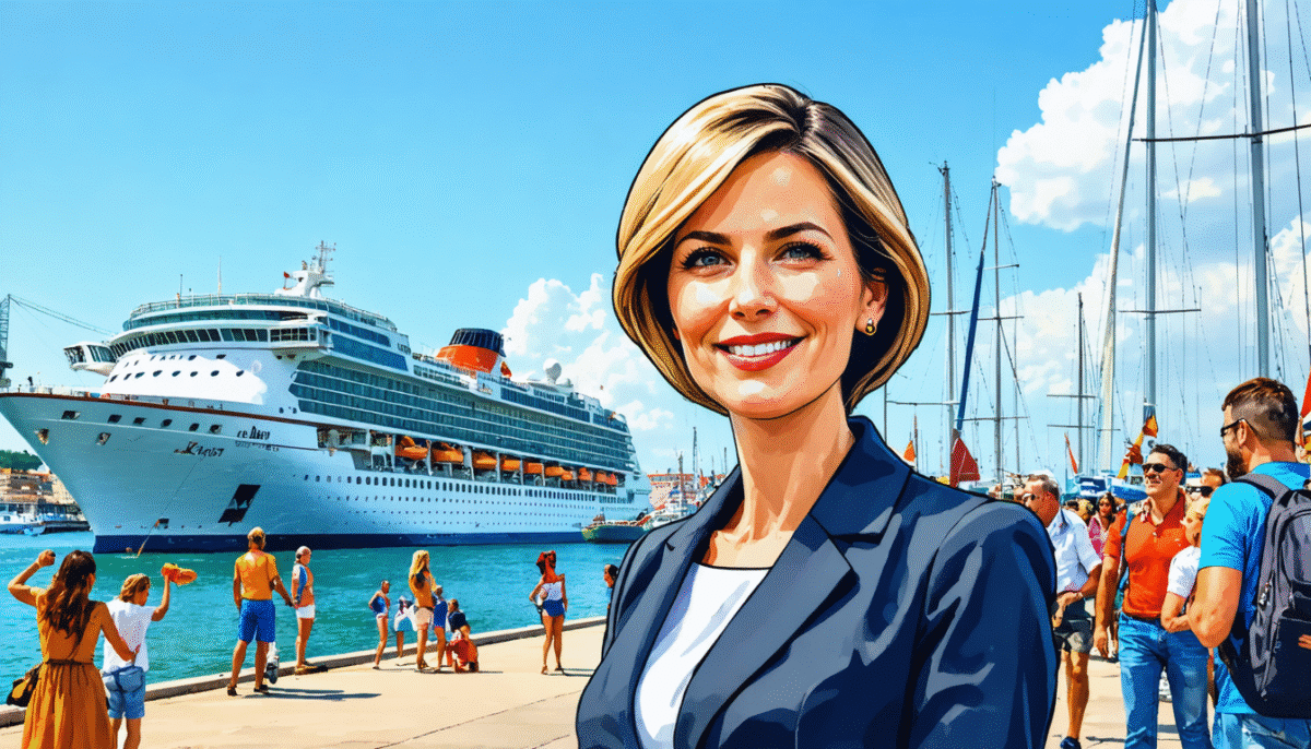 nathalie delattre, ministre du tourisme, effectue une visite au havre pour analyser et faire le bilan de l'activité des croisières. découvrez les enjeux et perspectives de ce secteur essentiel pour le tourisme local.