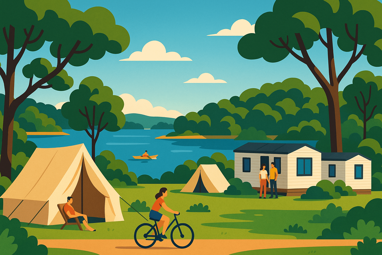 découvrez le golfe du morbihan en bretagne avec une offre exceptionnelle : bénéficiez d'une réduction de 45% sur une semaine dans un camping 4 étoiles. profitez de la nature, des activités en plein air et d'un cadre idyllique pour des vacances inoubliables !