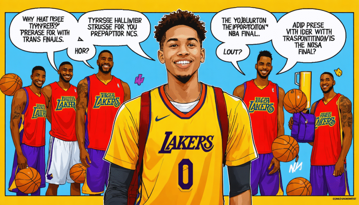 tyrese haliburton partage son expérience sur les défis rencontrés par les pacers en matière de déplacements avant les finales nba, soulignant les enjeux logistiques et l'impact sur la performance de l'équipe.