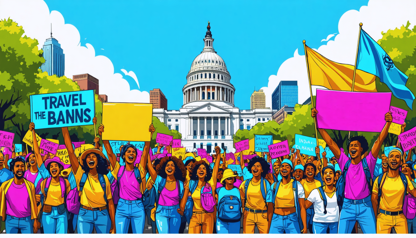 découvrez le rassemblement à indianapolis où des milliers de voix s'élèvent contre l'interdiction de voyage fédérale et les politiques d'immigration restrictives. un événement inspirant qui témoigne de la solidarité et de la lutte pour des droits justes. rejoignez-nous pour défendre la liberté de circulation et l'égalité.