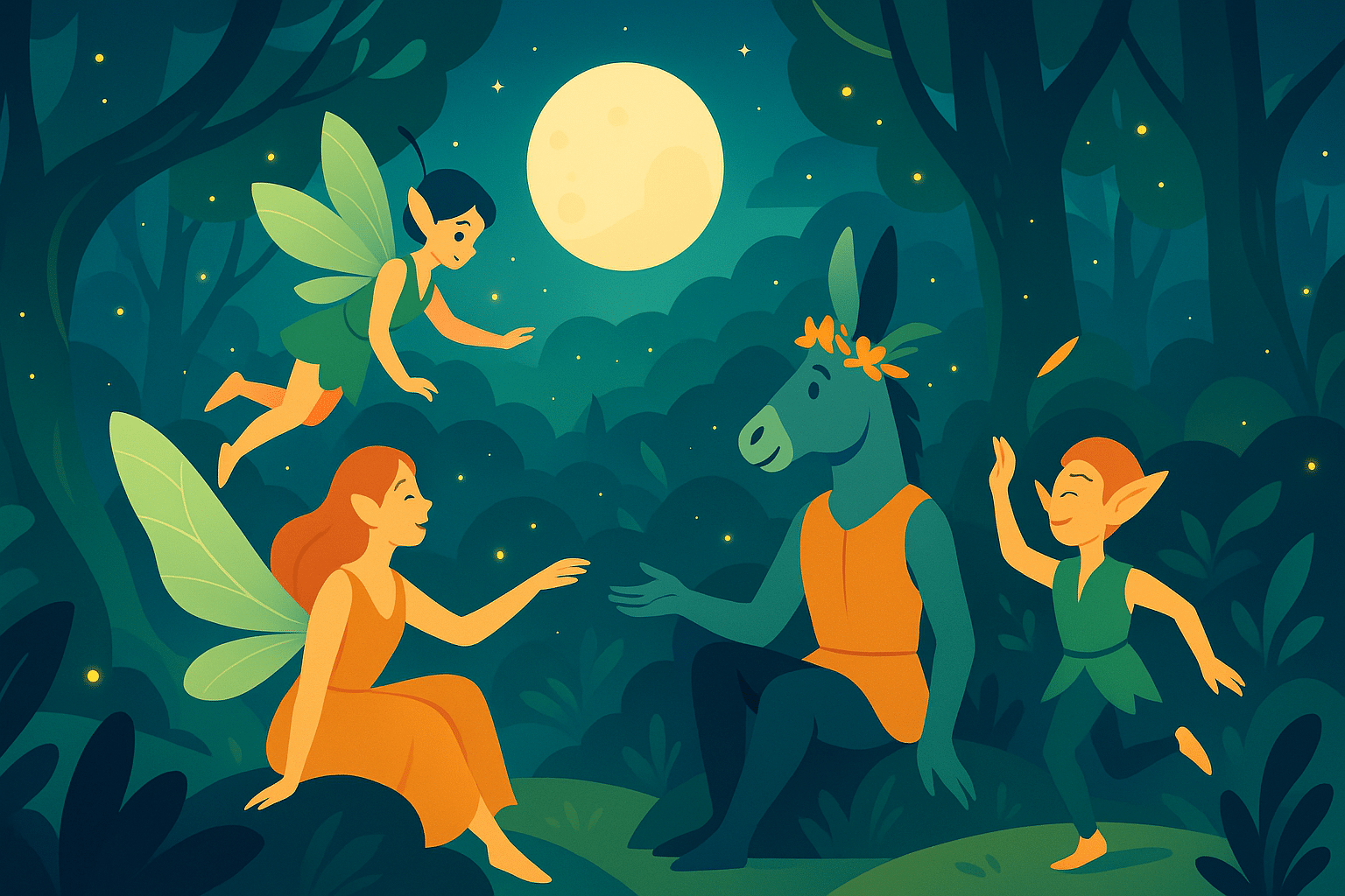 découvrez notre critique captivante de 'une nuit d'été', une interprétation revisitée et ludique qui redéfinit cette œuvre classique. plongez dans une expérience théâtrale riche en surprises et en humour, où les personnages prennent vie de manière inédite.
