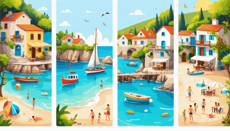 explorez des joyaux côtiers en pleine nature avec notre guide des 4 petites villes balnéaires à l'abri des foules. parfait pour une escapade tranquille, ces destinations vous offriront des plages préservées, une ambiance authentique et des paysages à couper le souffle. évitez la foule et découvrez le charme de ces lieux cachés.
