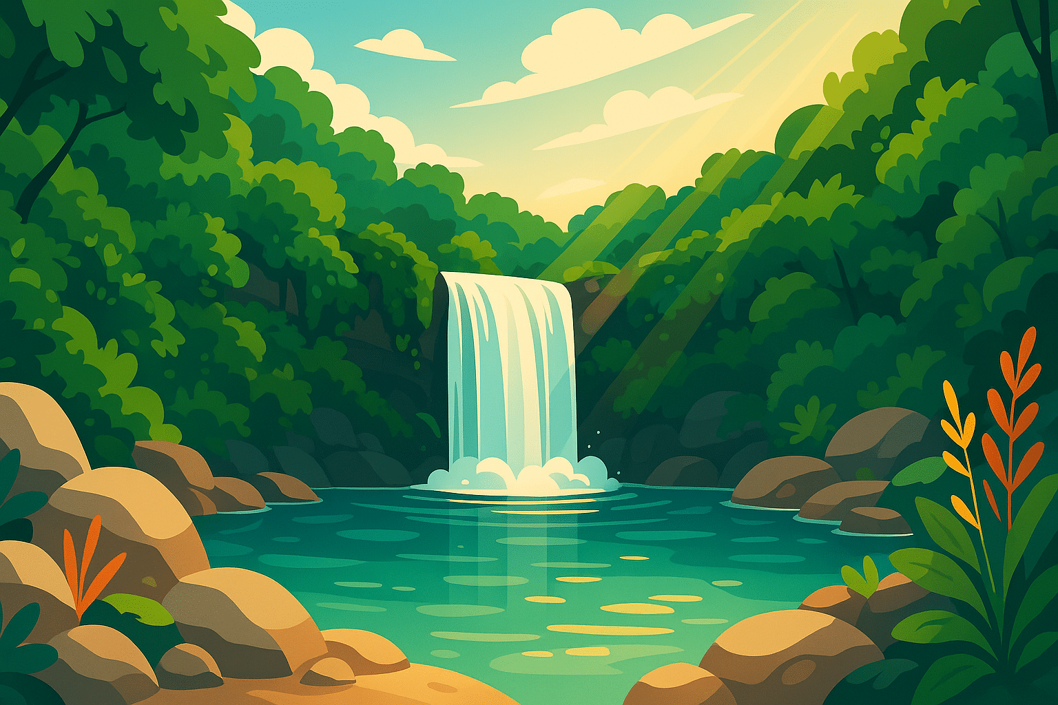 découvrez cette cascade secrète de l'ardèche, un véritable havre de paix où vous pourrez vous rafraîchir et échapper à la chaleur estivale. plongez dans un cadre naturel enchanteur et laissez-vous séduire par la beauté de cet écrin préservé.