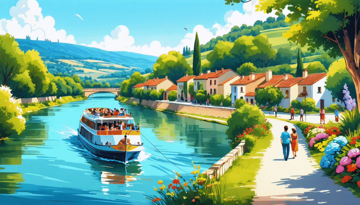 embarquez pour une aventure inoubliable de 2 jours sur la baïse et explorez les paysages enchanteurs du lot-et-garonne. profitez de la tranquillité des eaux, admirez la nature luxuriante et découvrez le patrimoine local au fil des écluses. une expérience unique pour les amoureux de la nature et des croisières.