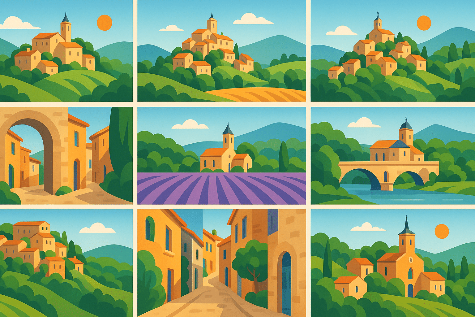 explorez les 9 villages incontournables du vaucluse, chacun offrant un charme unique, des paysages à couper le souffle et une riche histoire. plongez dans l'authenticité de la provence et laissez-vous séduire par ses traditions.