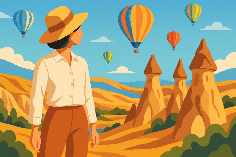 découvrez la tenue parfaite pour un vol en montgolfière en turquie ! nos astuces et recommandations vous aideront à profiter pleinement de cette expérience inoubliable tout en étant confortable et stylé. préparez-vous à vivre des moments magiques dans les cieux turcs.