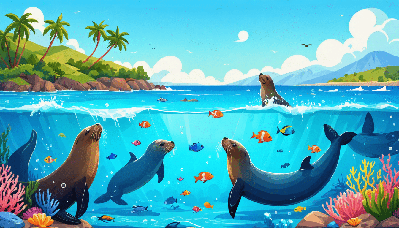 vivez des aventures inoubliables en nageant avec des lions de mer et en découvrant d'autres merveilles aquatiques dans le paradis ensoleillé de baja, mexique. plongez dans une expérience unique au cœur de la nature et créez des souvenirs mémorables.