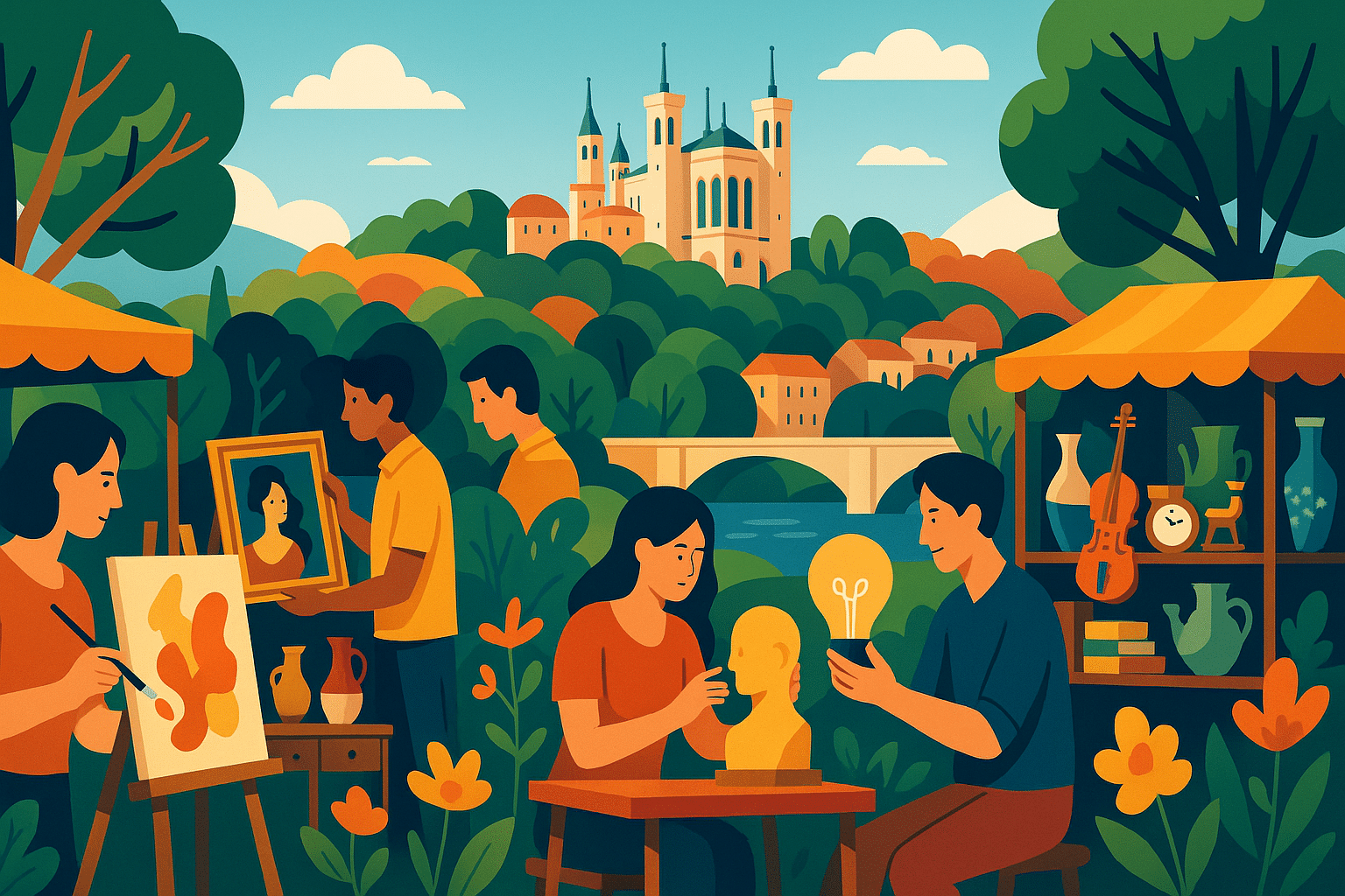 découvrez lyon sous un nouveau jour avec notre plat de créativité ! participez à des ateliers immersifs, explorez des brocantes uniques et laissez-vous surprendre par des découvertes insolites. une expérience inoubliable qui éveillera vos sens et stimulera votre imagination.
