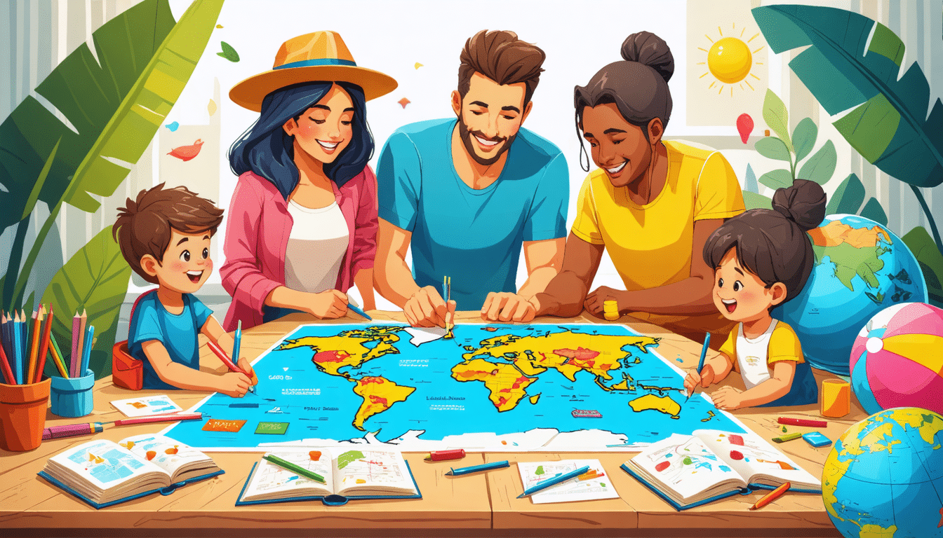 découvrez nos conseils pratiques pour préparer des projets de voyages en famille cet été. des destinations idéales aux activités à ne pas manquer, créez des souvenirs inoubliables ensemble !