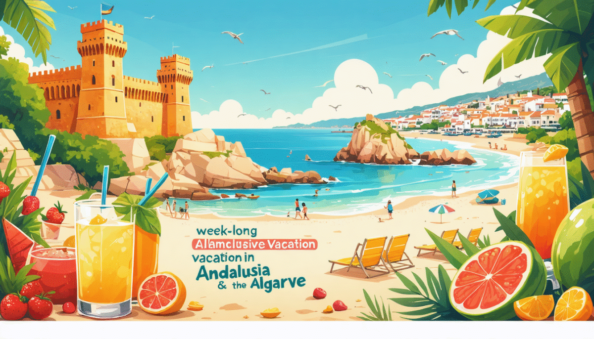 découvrez l'andalousie et l'algarve lors d'une semaine tout compris à partir de 635 €. profitez du soleil, des plages paradisiaques et d'une culture riche pour des vacances inoubliables. réservez votre escapade dès maintenant !