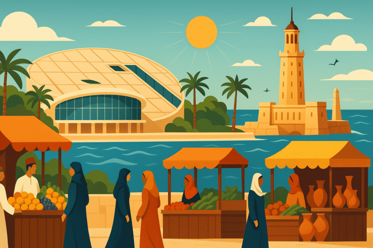 découvrez une escapade d'une journée à alexandrie, en égypte, où l'histoire antique rencontre une culture vibrante. explorez les sites emblématiques, admirez les vues côtières à couper le souffle et laissez-vous séduire par l'héritage fascinant de cette ville méditerranéenne.