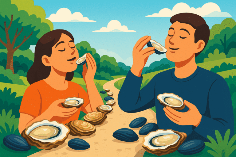 explorez les saveurs enivrantes des huîtres du maine tout en parcourant le sentier des huîtres. une expérience gustative unique qui vous mènera vers le nirvana culinaire, mêlant nature et délices marins.