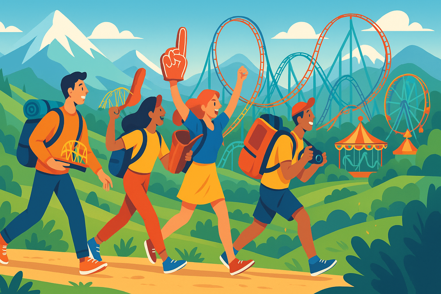 découvrez l'univers palpitant des passionnés de montagnes russes qui parcourent des kilomètres pour explorer de nouveaux parcs d'attractions. plongez dans l'adrénaline et l'excitation de sensations fortes, en quête des meilleures attractions aux quatre coins du monde.