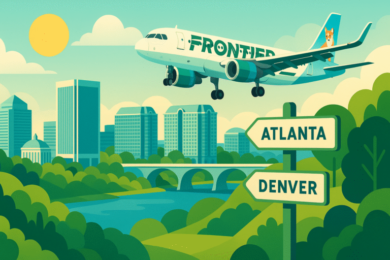 découvrez l'arrivée de frontier airlines à richmond avec des offres incroyables ! réservez dès maintenant vos billets à partir de 29 $ pour atlanta et 59 $ pour denver. ne manquez pas cette opportunité de voyager à petit prix !