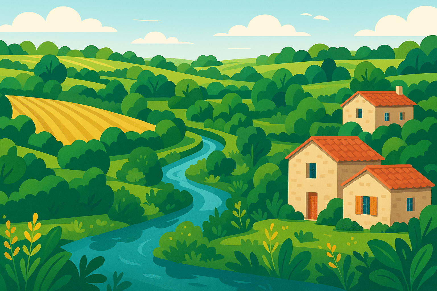 découvrez les cinq raisons incontournables d'explorer le bocage vendéen, une région riche en paysages pittoresques, en patrimoine culturel et en activités de plein air. que vous soyez amateur de nature, d'histoire ou de gastronomie, le bocage vendéen vous promet une expérience inoubliable.