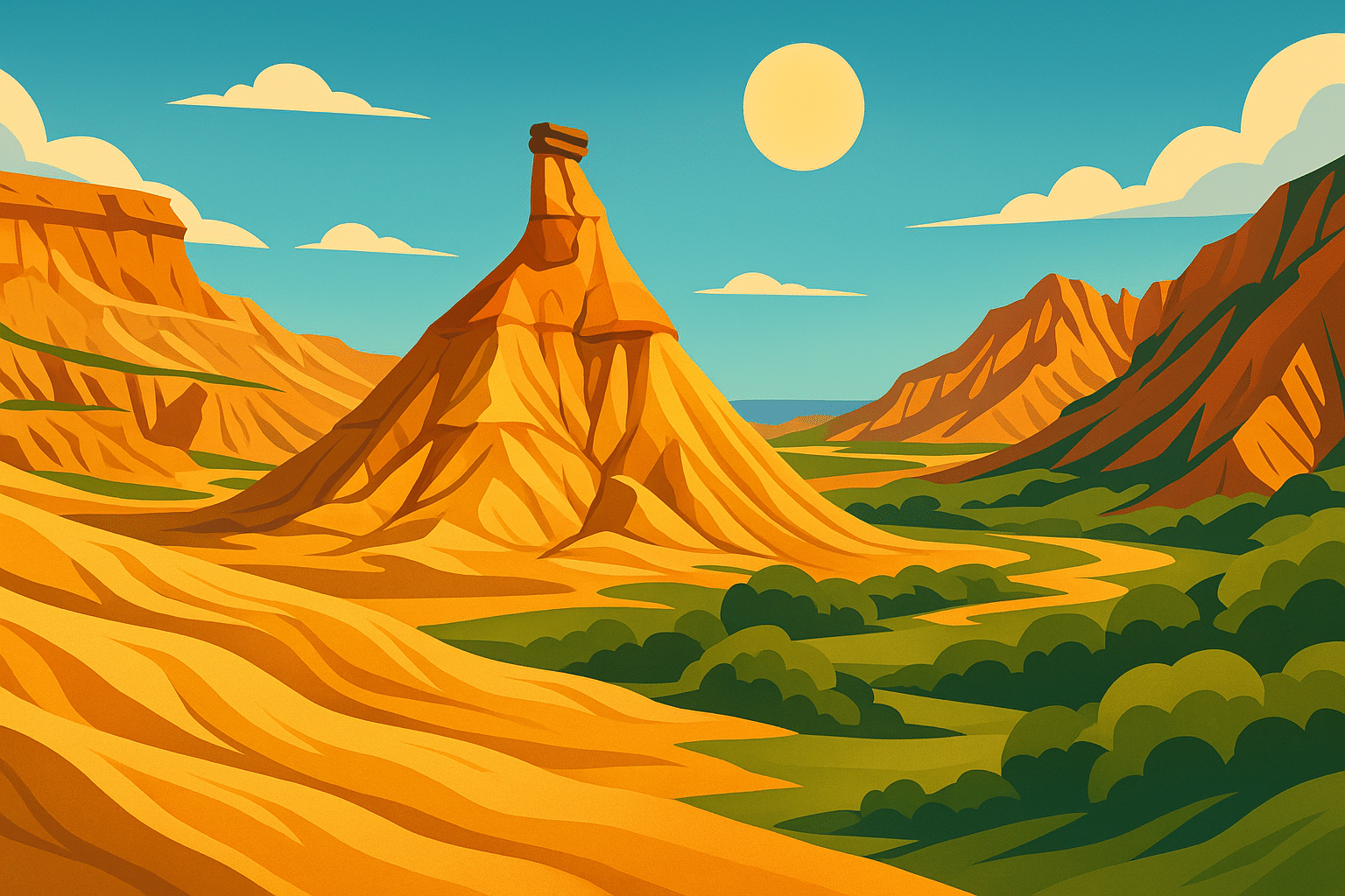 découvrez les bardenas reales, un désert unique en europe. suivez nos conseils pour explorer ce paysage fascinant, entre formations rocheuses spectaculaires et paysages arides. préparez votre aventure inoubliable dans cet écrin de nature.