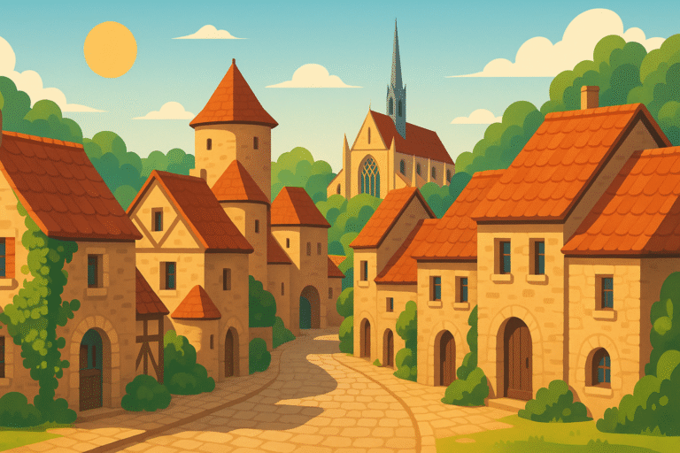 explorez un charmant village médiéval, situé à moins d'une heure de paris. parfait pour une escapade d'un jour, ce lieu vous fera voyager dans le temps avec ses ruelles pavées, ses monuments historiques et son ambiance enchanteresse. idéal pour les amoureux de l'histoire et de la nature, venez vivre une expérience unique près de la capitale.