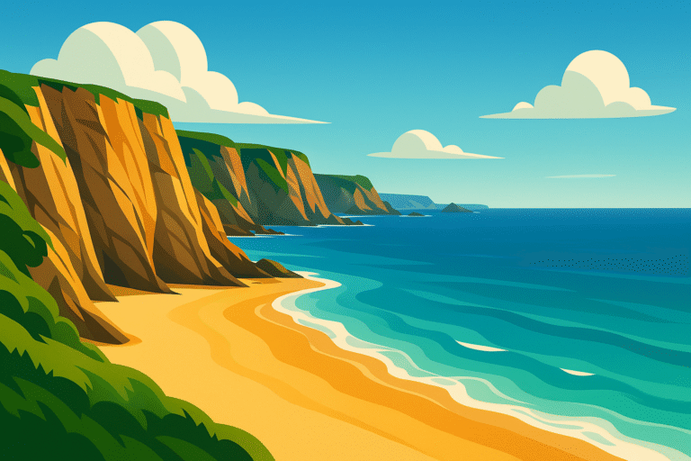 explorez la magnifique plage bretonne, classée parmi les plus prisées en 2025, où les hautes falaises spectaculaires se mêlent au sable doré, offrant un cadre idyllique pour des vacances inoubliables.
