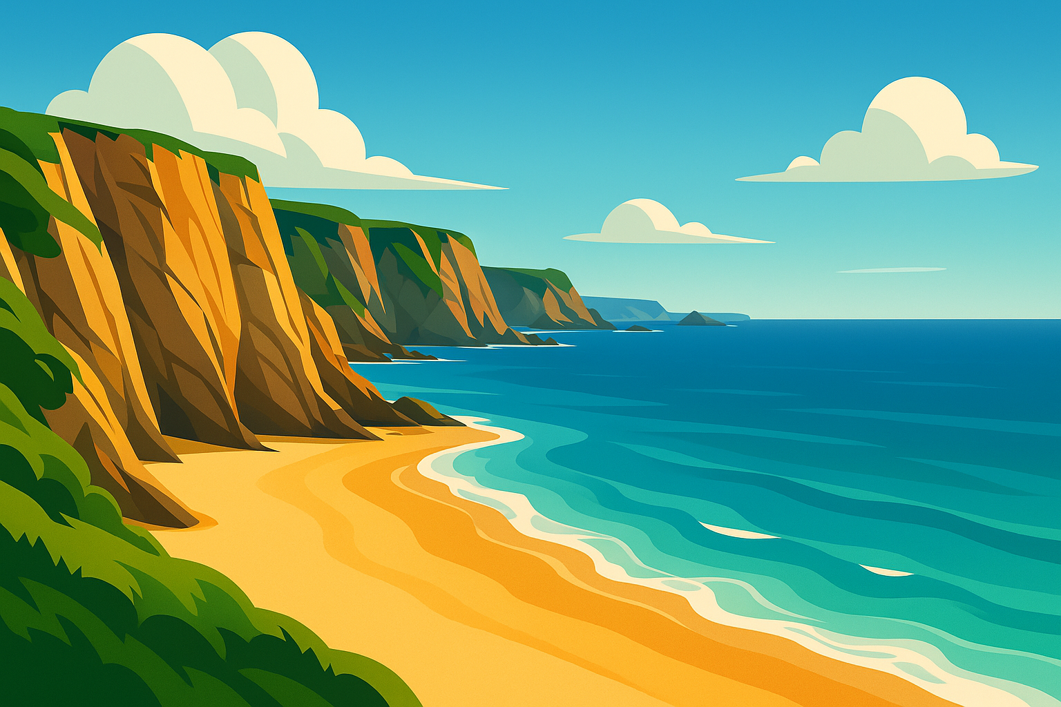 explorez la magnifique plage bretonne, classée parmi les plus prisées en 2025, où les hautes falaises spectaculaires se mêlent au sable doré, offrant un cadre idyllique pour des vacances inoubliables.
