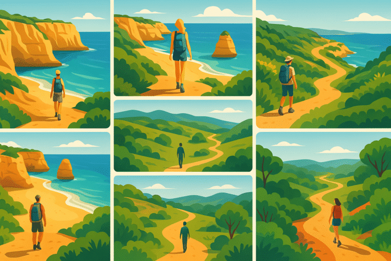 explorez les 7 sentiers de randonnée les plus époustouflants de l'algarve, une région enchanteresse du portugal qui offre des panoramas à couper le souffle, des paysages variés et une nature préservée. préparez-vous à vivre une aventure inoubliable au cœur de cette perle du sud du pays.