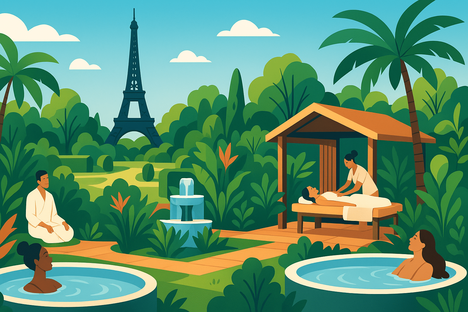 plongez dans l'univers des spas originaux à paris et explorez des espaces de détente uniques qui éveilleront vos sens. offrez-vous une évasion relaxante au cœur de la ville lumière.