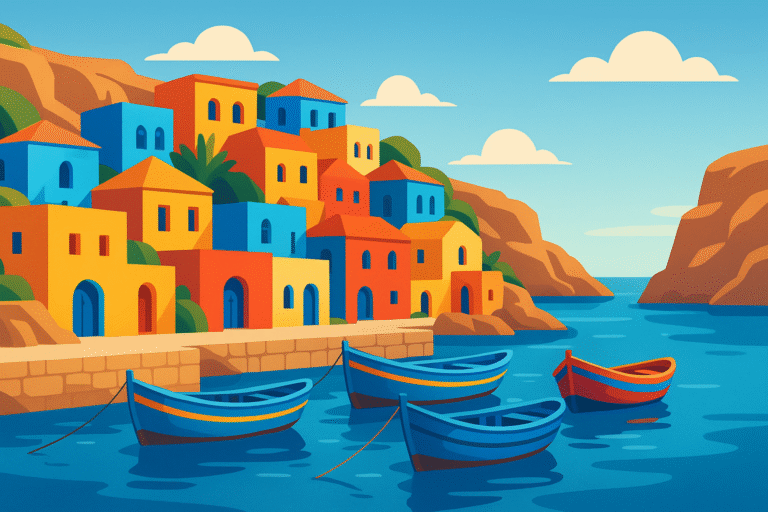 plongez dans l'atmosphère envoûtante d'un charmant village de pêcheurs marocain, célèbre pour ses couleurs vibrantes et son charme authentique. explorez l'un des villages les plus pittoresques du pays, où la mer rencontre la culture locale dans un décor de cartes postales.