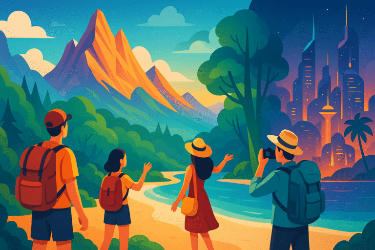 découvrez des vidéos de voyage innovantes créées par intelligence artificielle, vous plongeant dans des destinations fictives fascinantes. laissez-vous emporter par des paysages enchanteurs et des expériences uniques, redéfinissant ainsi votre façon de voyager.