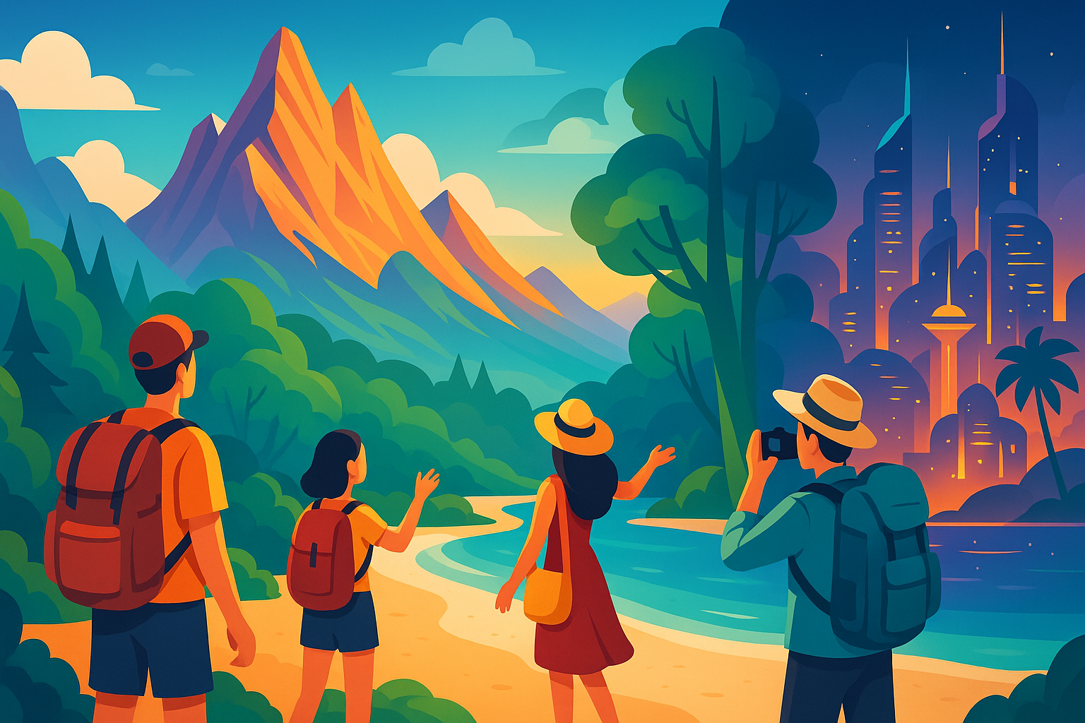 découvrez des vidéos de voyage innovantes créées par intelligence artificielle, vous plongeant dans des destinations fictives fascinantes. laissez-vous emporter par des paysages enchanteurs et des expériences uniques, redéfinissant ainsi votre façon de voyager.