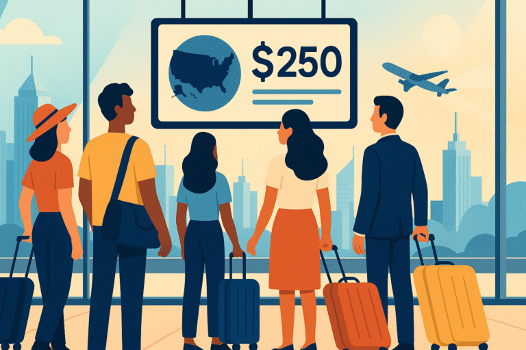 découvrez les nouvelles exigences pour les voyageurs vers les états-unis : un tarif de 250 $ pour la viabilité du visa. renseignez-vous sur les implications de ce changement et comment cela affectera vos projets de voyage.