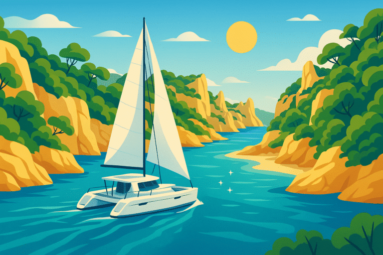 embarquez pour une expérience inoubliable en catamaran à travers les calanques et criques pittoresques de la provence. découvrez des paysages à couper le souffle, profitez de moments de détente sur l'eau et laissez-vous charmer par la beauté naturelle de cette région emblématique. aventure, nature et découvertes vous attendent!